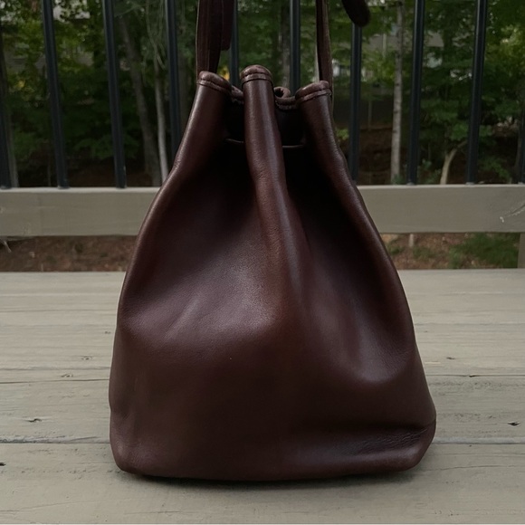 Coach 9165 vintage brown leather bucket bag - Picture 2 of 16